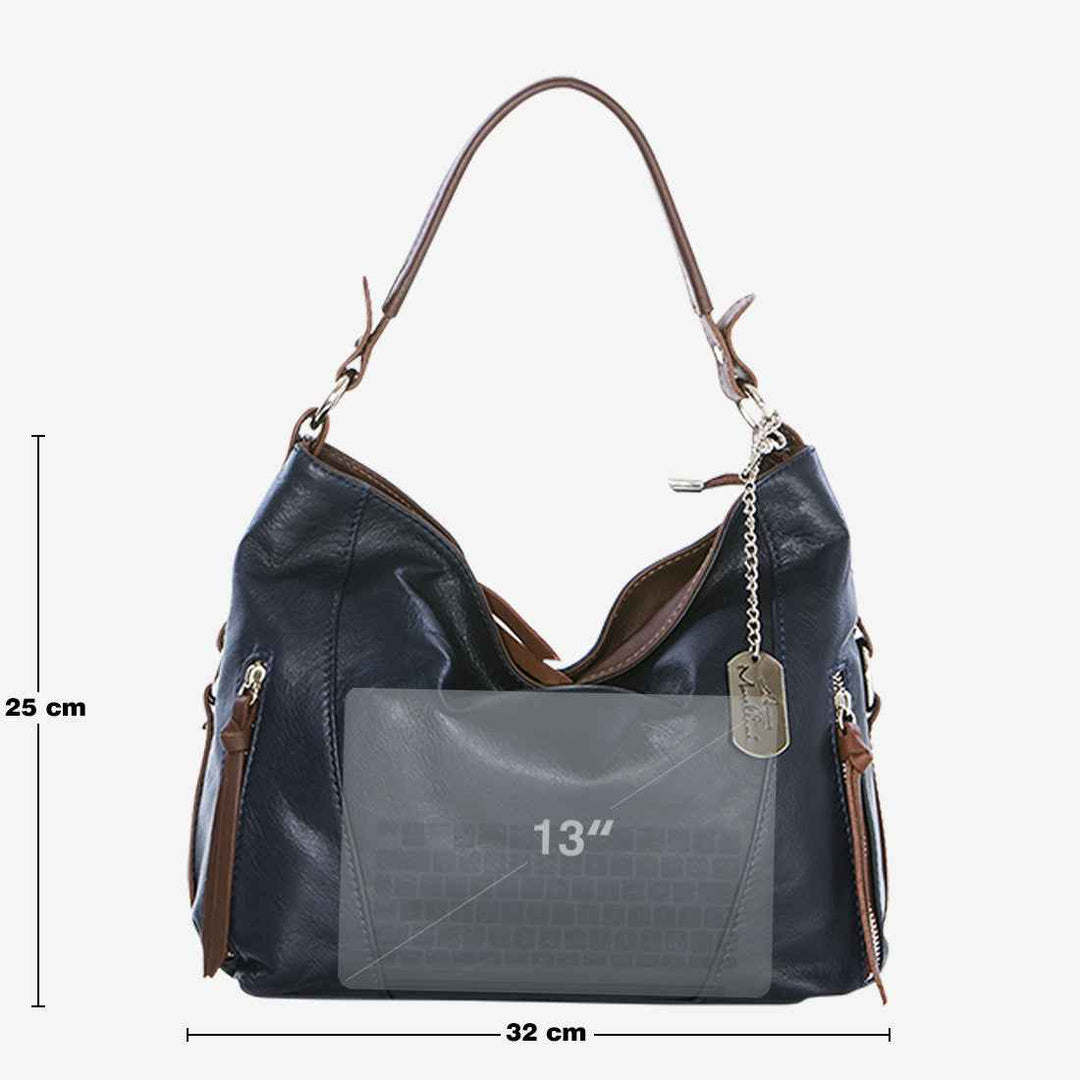 Noalia- WB158034-NAVY/CUOIO (488)