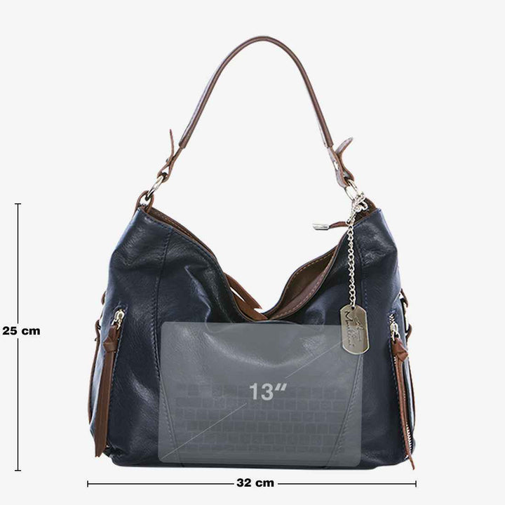 Noalia- WB158034-NAVY/CUOIO (488)