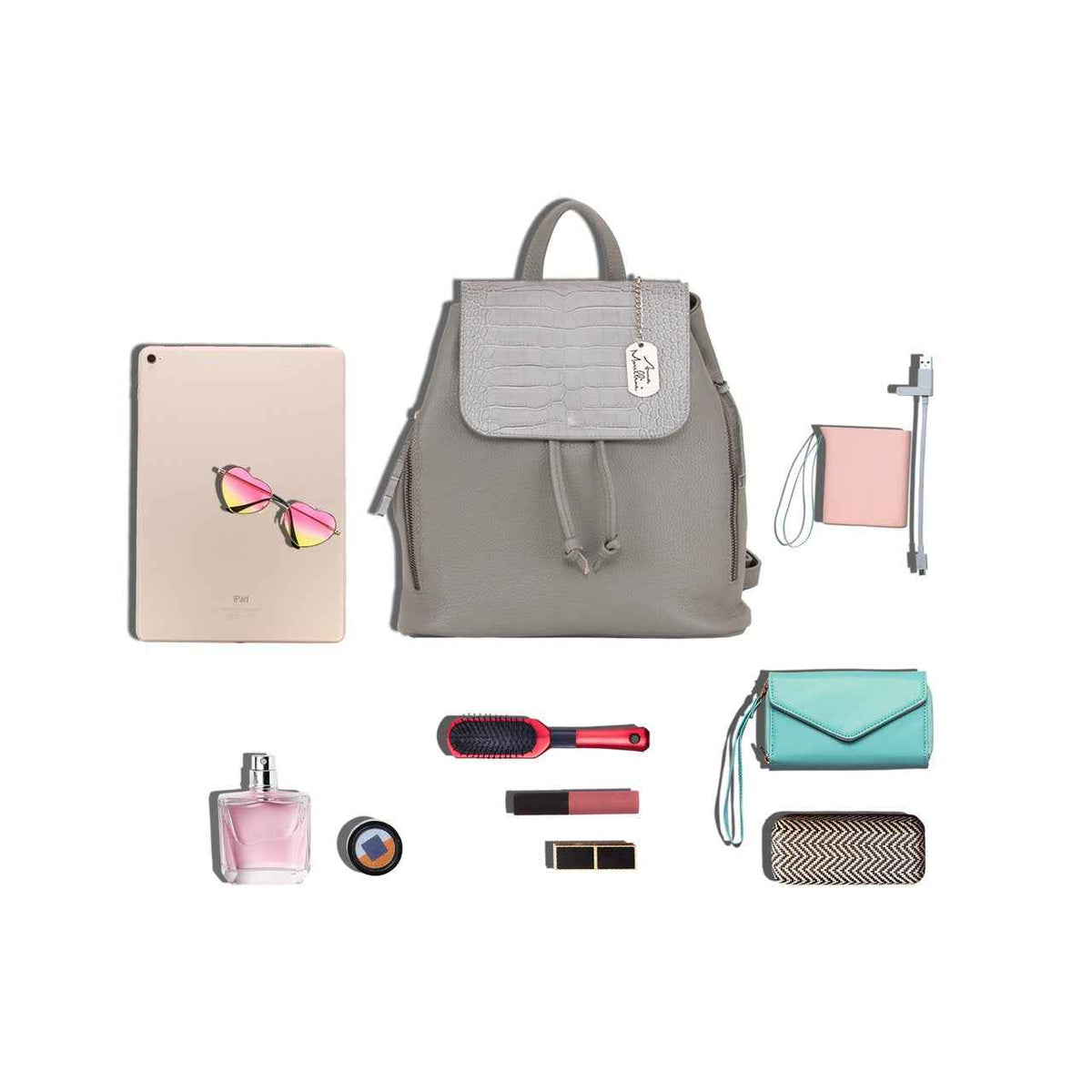 Amedea - WB169150-GREY (16) - Fashion Roots