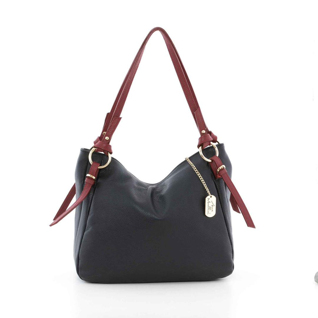 Gilda - WB390818-BLACK+BORDO (D28+D10)