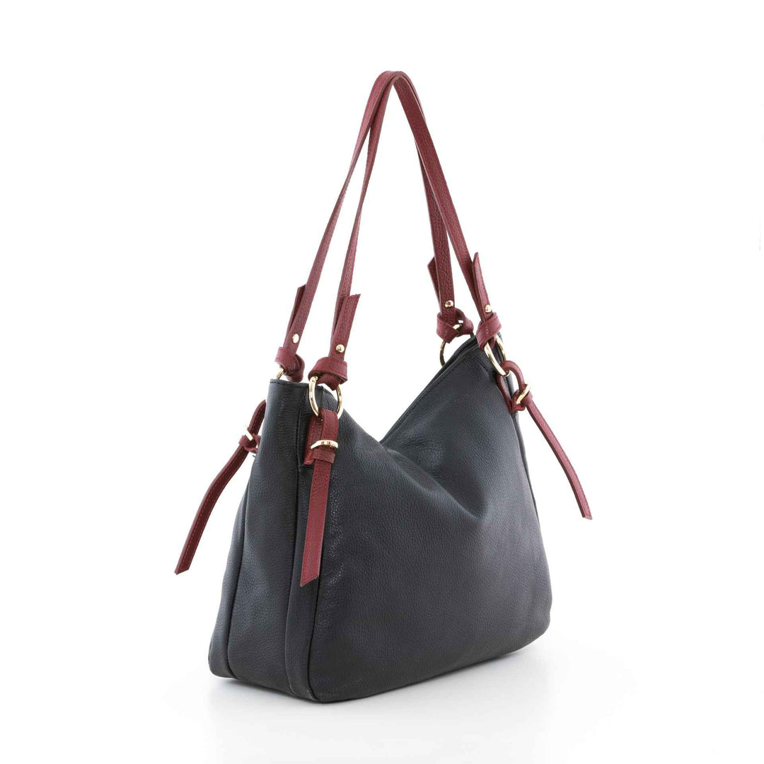 Gilda - WB390818-BLACK+BORDO (D28+D10)