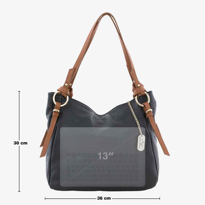 Gilda - WB390818-BLACK+COGNAC (D28+D17)