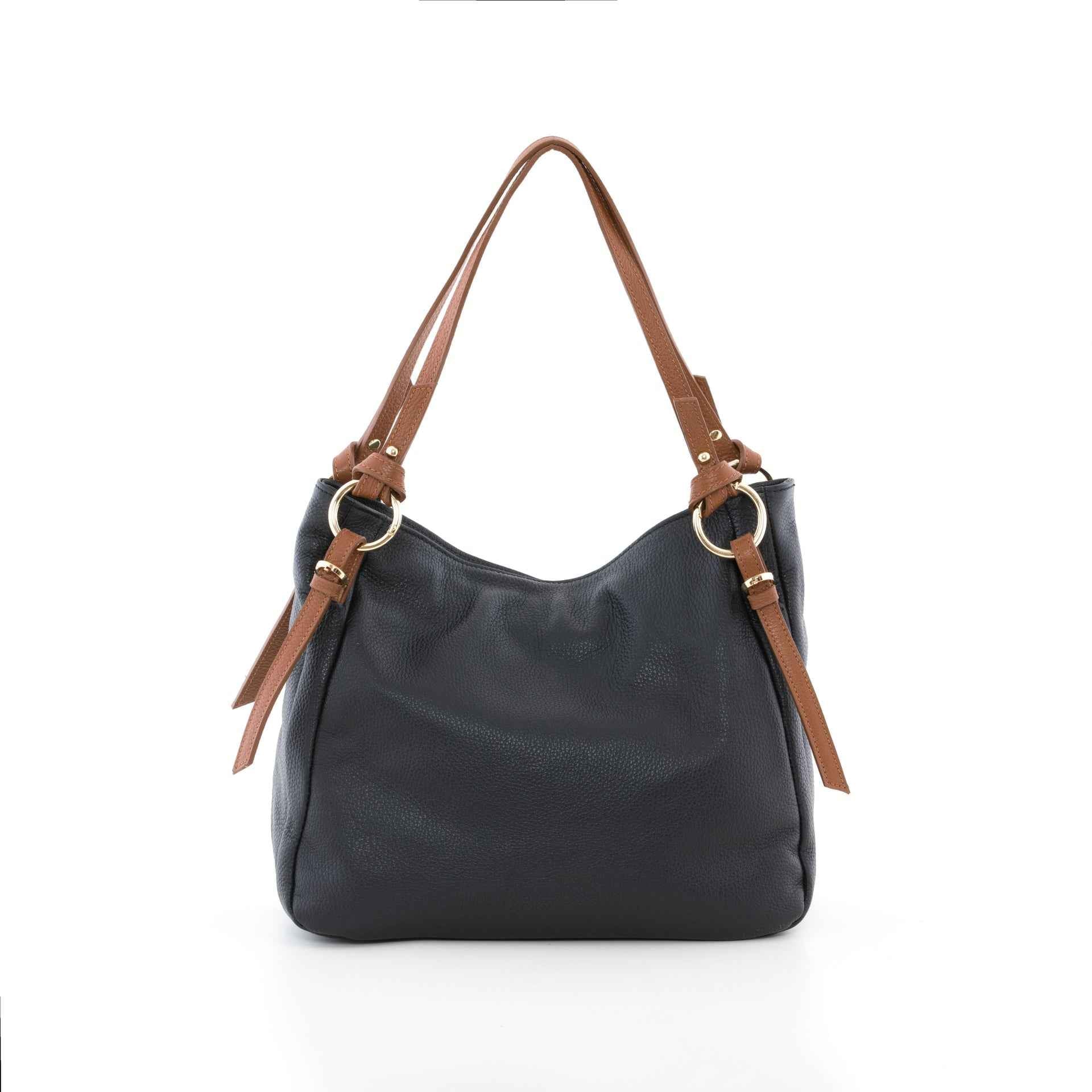 Gilda - WB390818-BLACK+COGNAC (D28+D17)