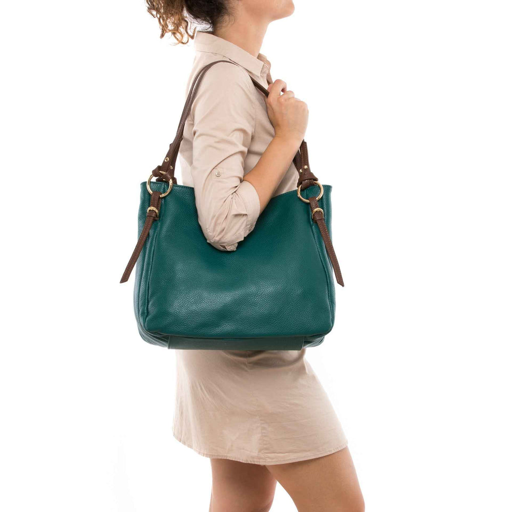 Gilda - WB390818-VERDE+BROWN (D91+D21)