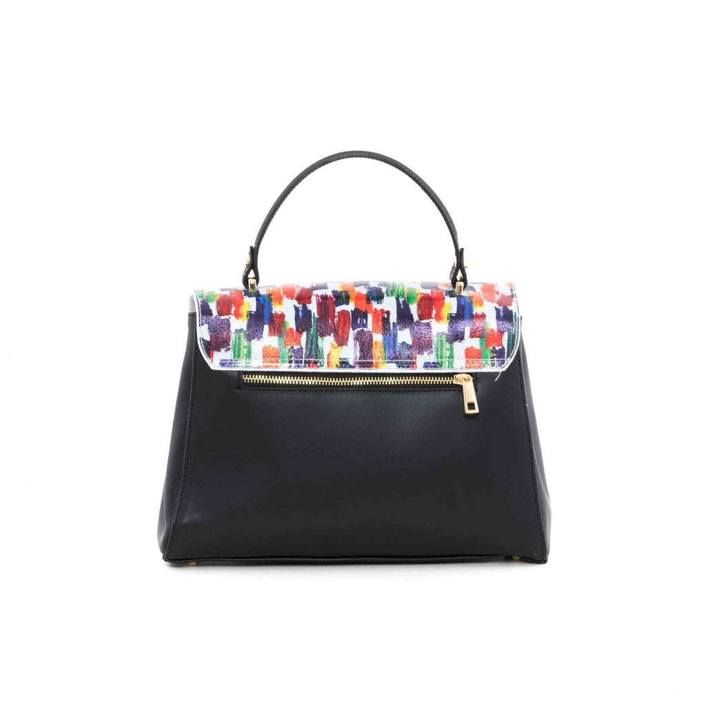 Anna Signature #017 - WB390822-BLACK (L218)+MULTIBRGHT WHITE