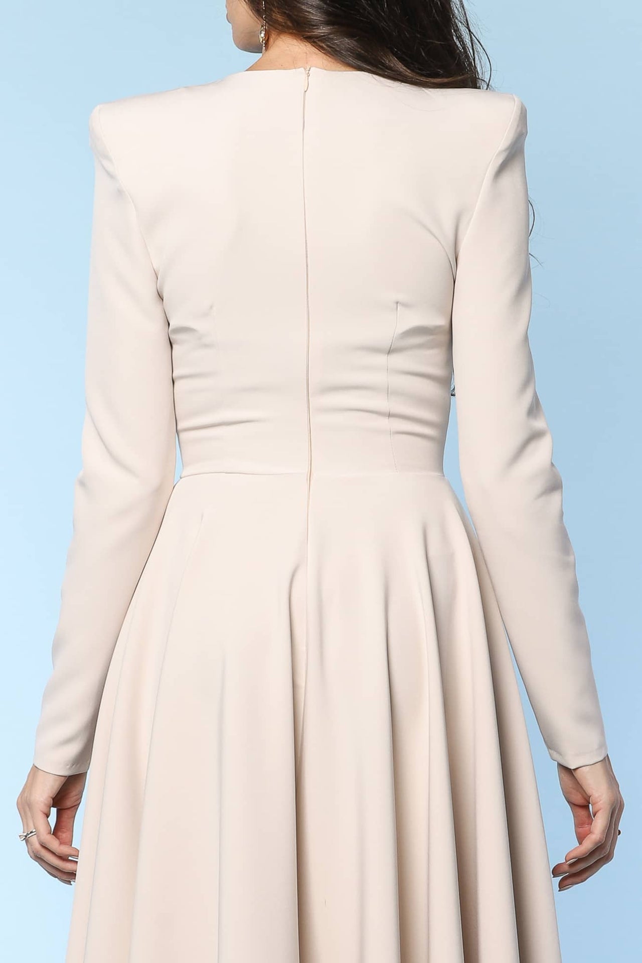 ROBE MIDI LIGNE A AVEC BOUTONS YVN MOVIE STAR