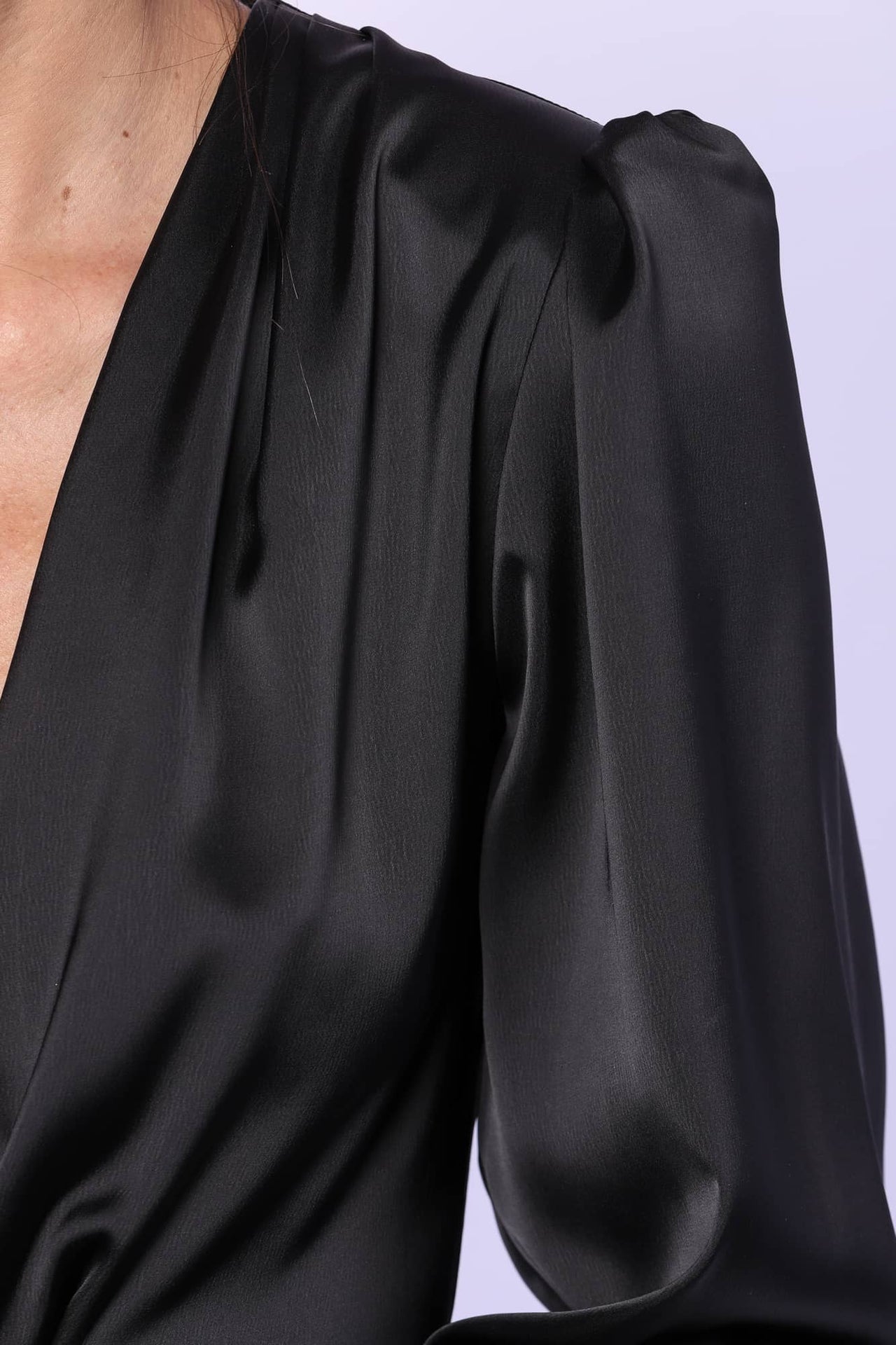 YVN GALA SATIN MAXI DRESS