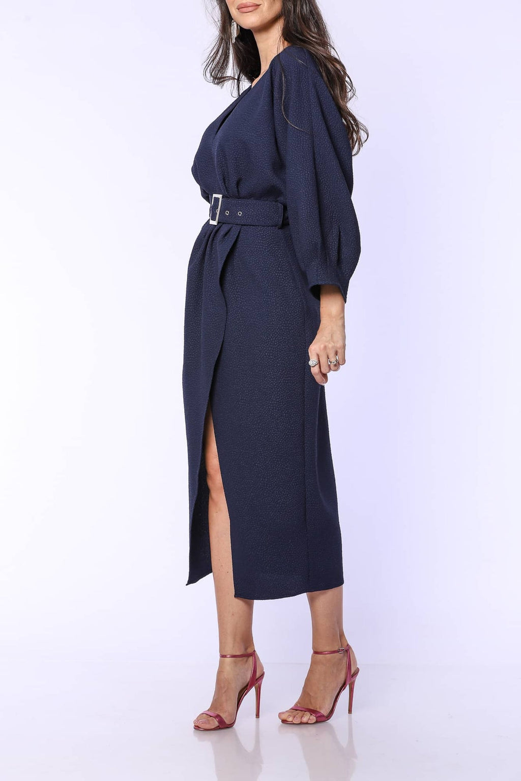 ROBE MIDI ÉLÉGANCE CLASSIQUE YVN