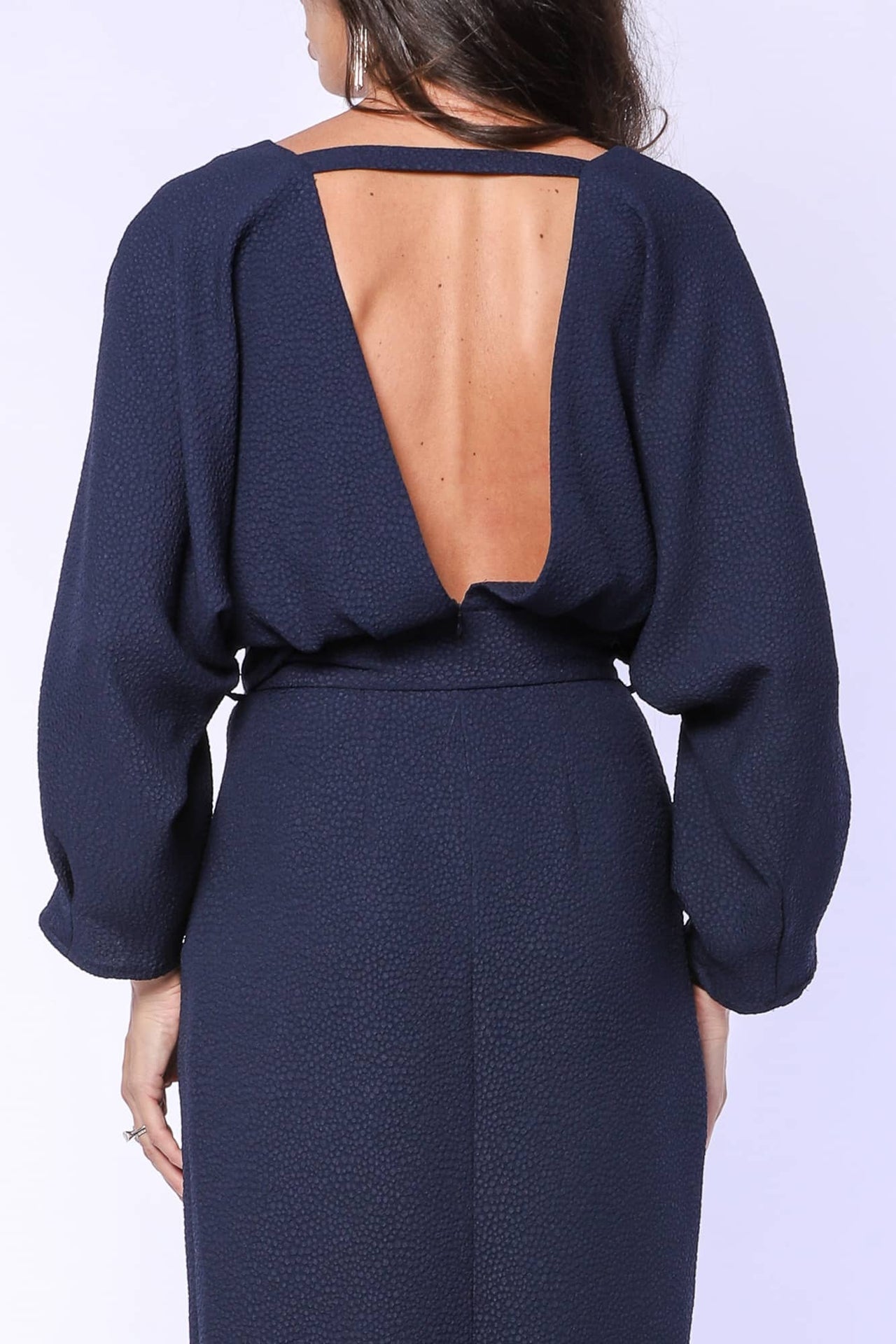 ROBE MIDI ÉLÉGANCE CLASSIQUE YVN