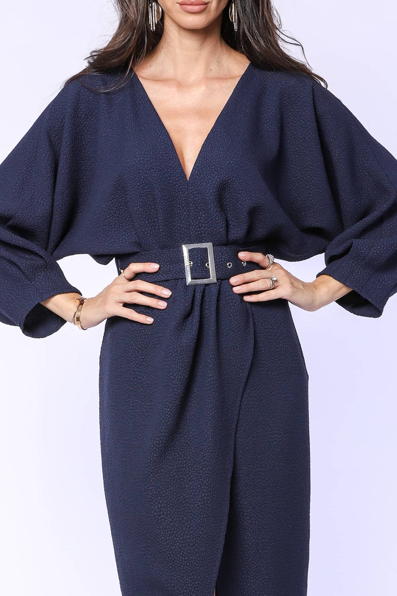 ROBE MIDI ÉLÉGANCE CLASSIQUE YVN