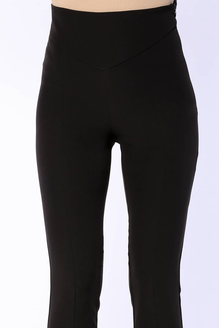 YVN FRONT SLIT FLARED PANTS - Fashion Roots