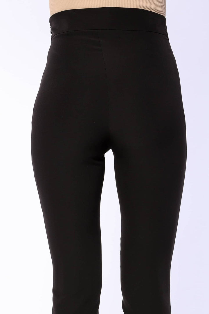 YVN FRONT SLIT FLARED PANTS - Fashion Roots