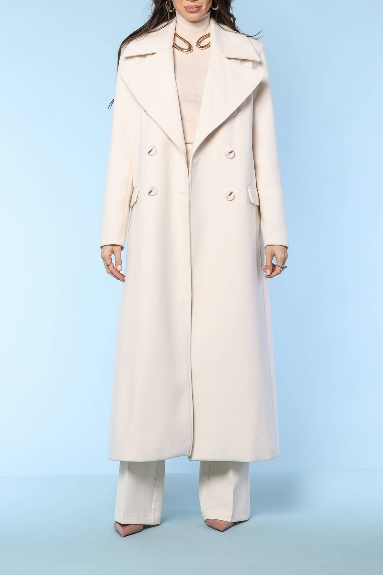YVN NEW YORK MIDI COAT