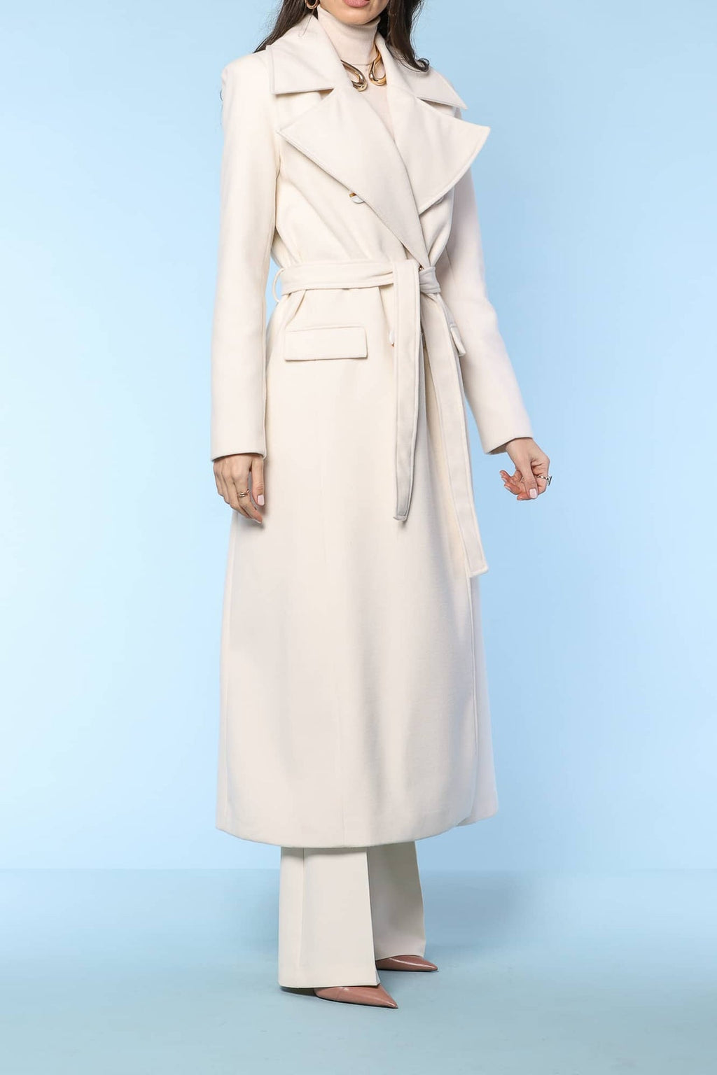 YVN NEW YORK MIDI COAT