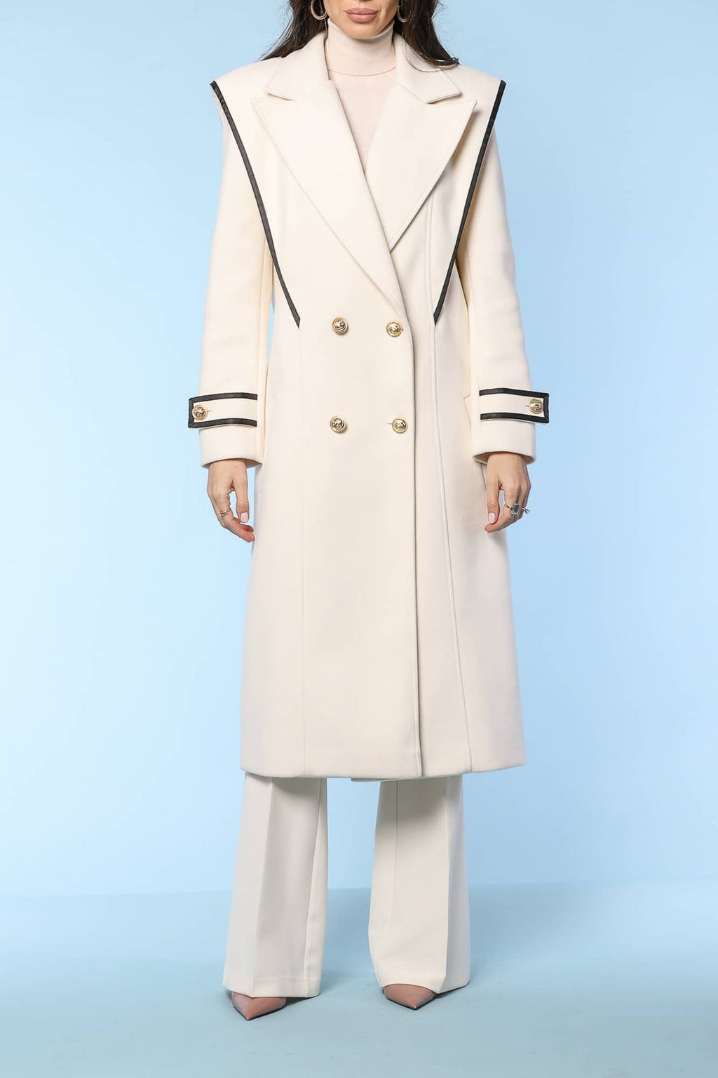MANTEAU LONG YVN POWER STATEMENT