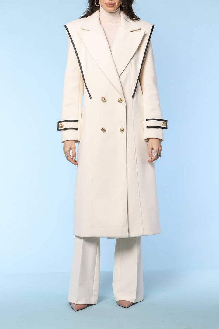 YVN POWER STATEMENT LONG COAT - Fashion Roots
