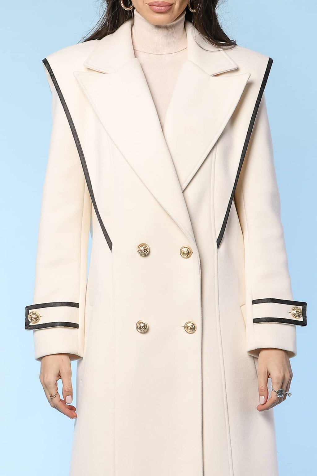 MANTEAU LONG YVN POWER STATEMENT