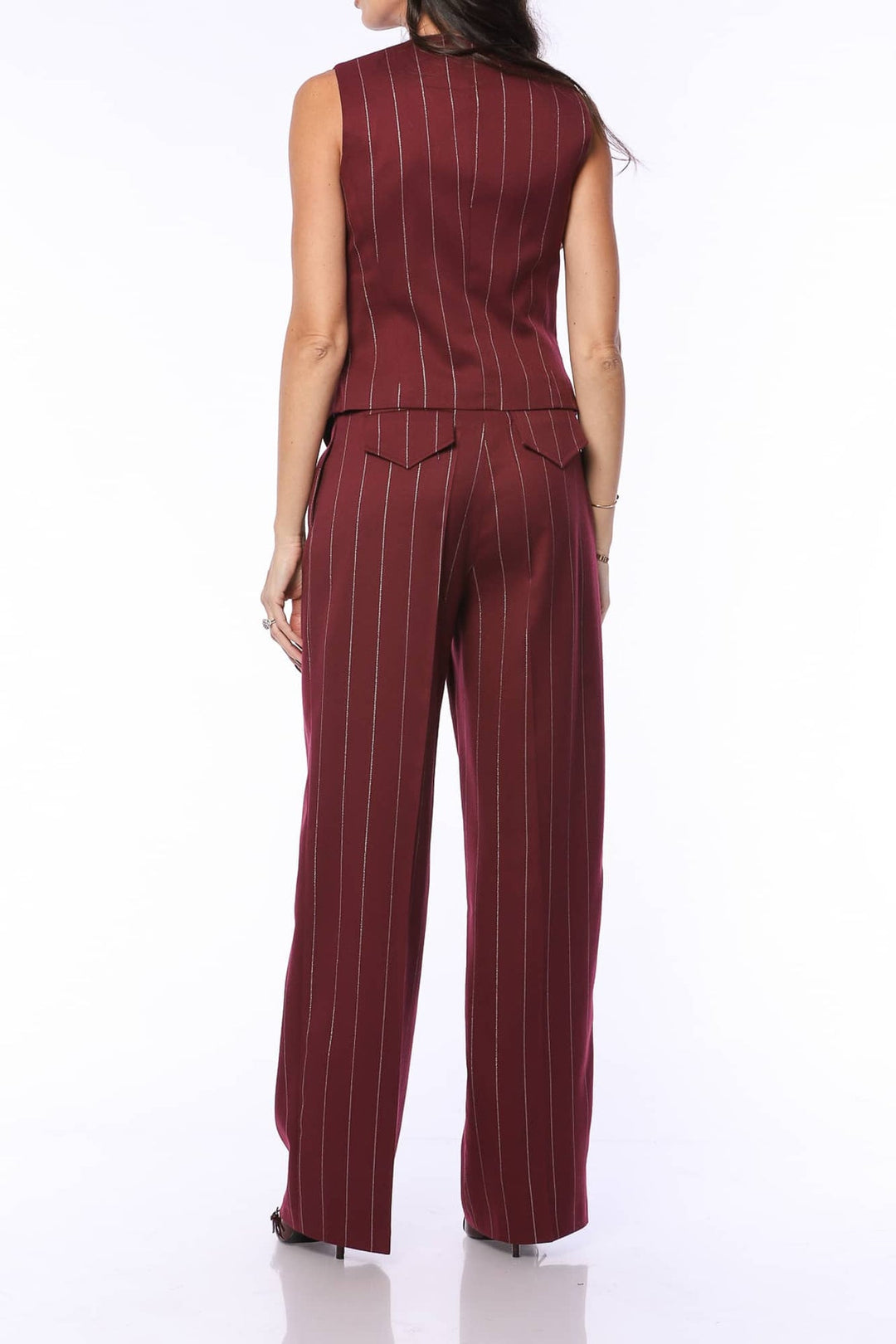 YVN Boss Babe High Waist Pants - Fashion Roots