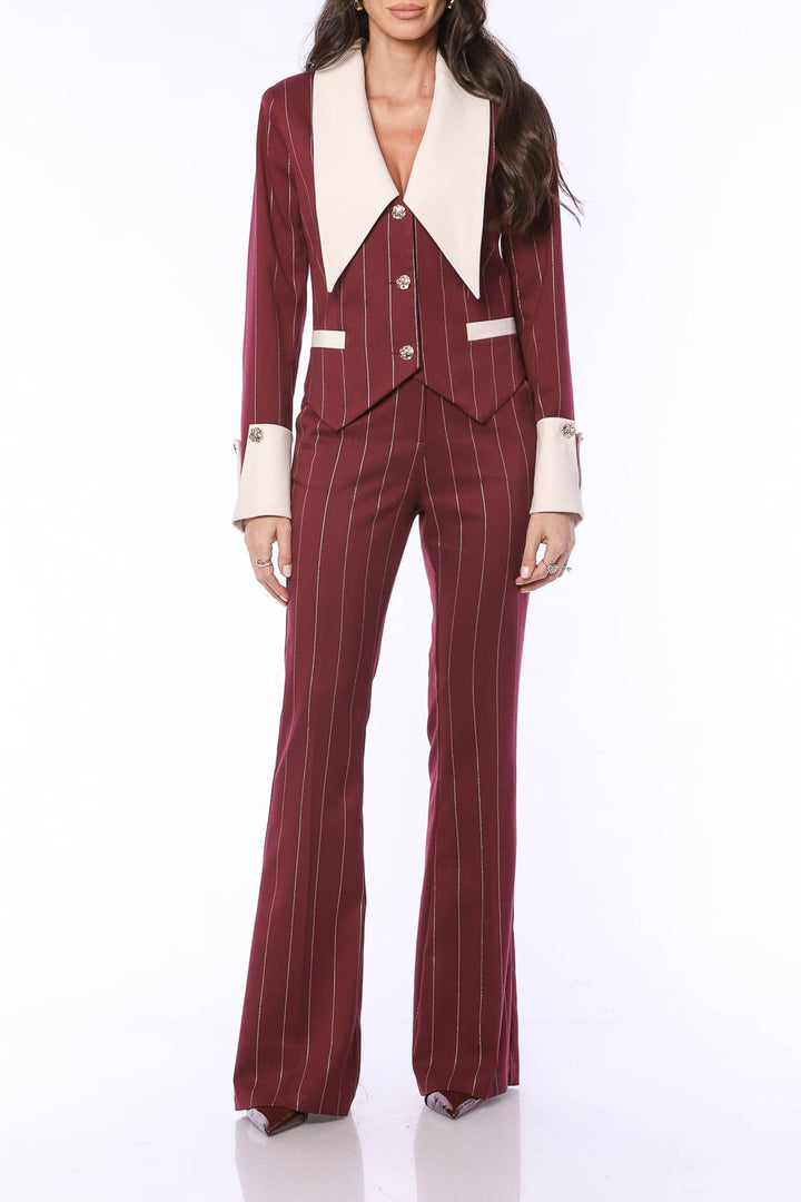 YVN Chic &amp; Sharp High-Waist Trousers - Fashion Roots