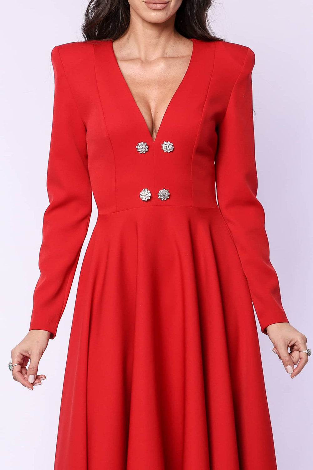 YVN ELEGANCE IN MOTION MIDI DRESS - Fashion Roots