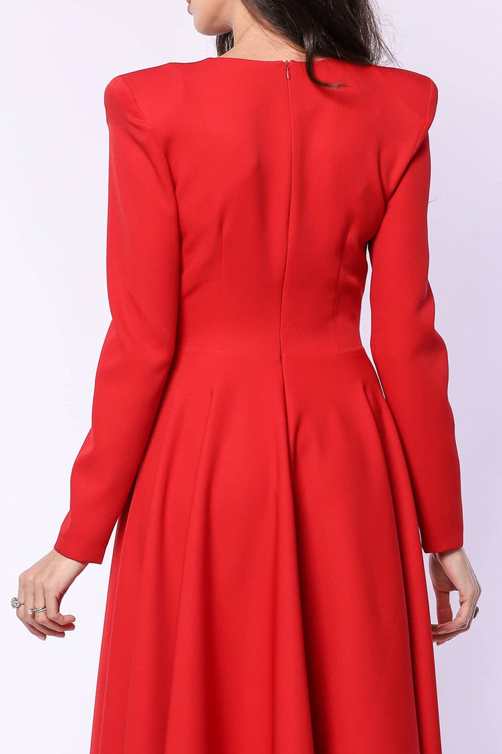 YVN ELEGANCE IN MOTION MIDI DRESS - Fashion Roots