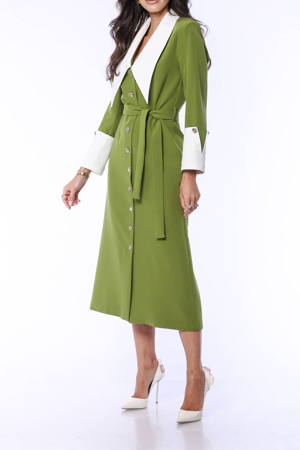 YVN TIMELESS GRACE MIDI DRESS
