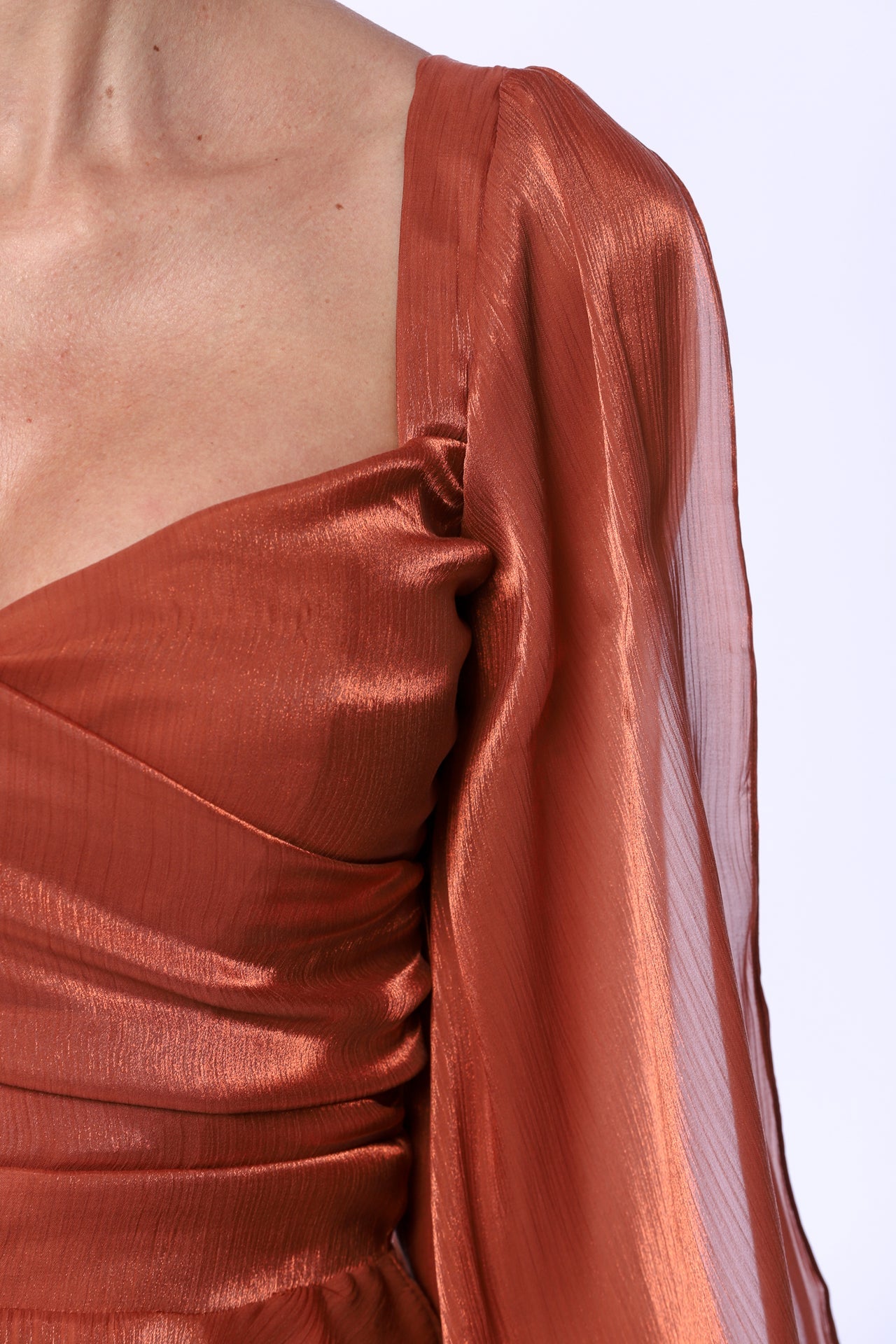 ROBE MINI YVN CARMIN