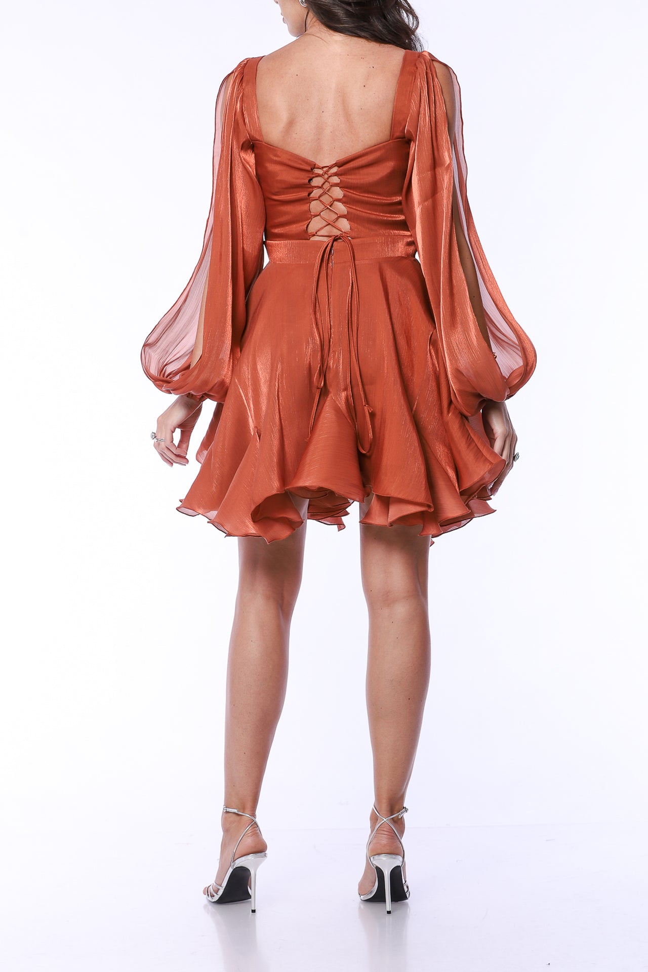 ROBE MINI YVN CARMIN