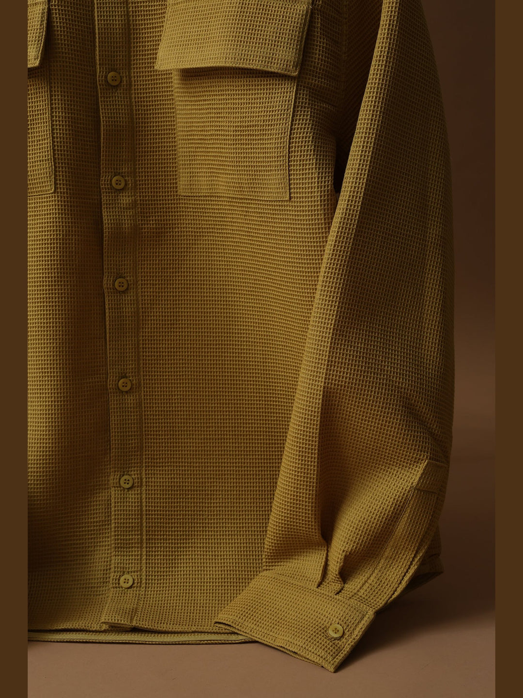GENE - The Cove Cotton Pique Shirt - Fashion Roots