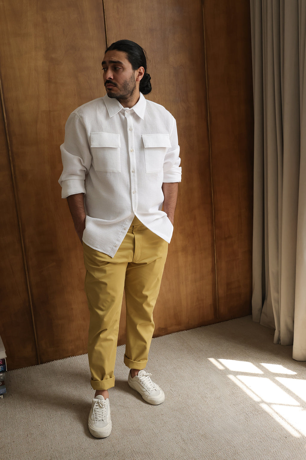 White Cove Cotton Piqué Classic Shirt