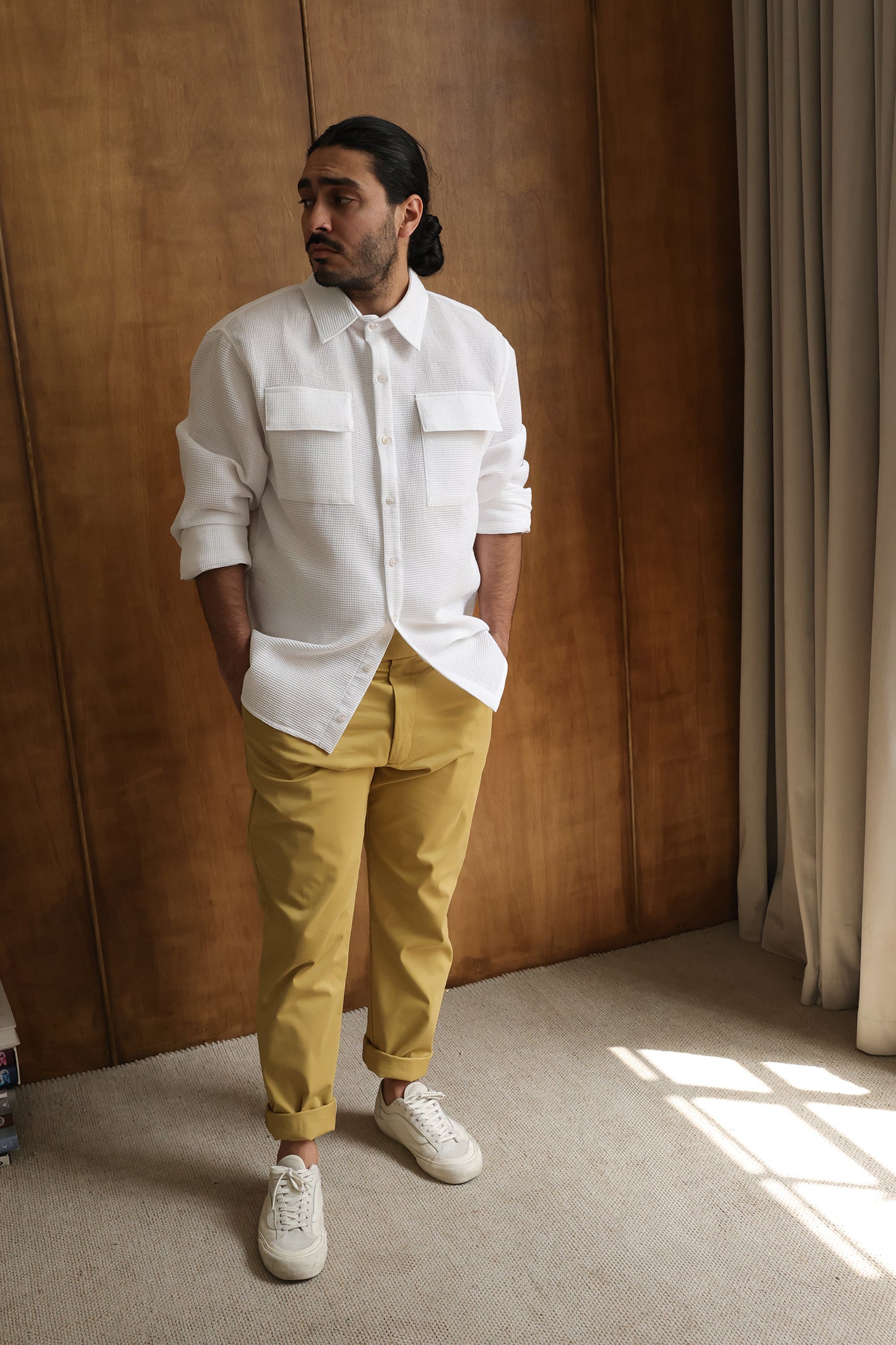 White Cove Cotton Piqué Classic Shirt