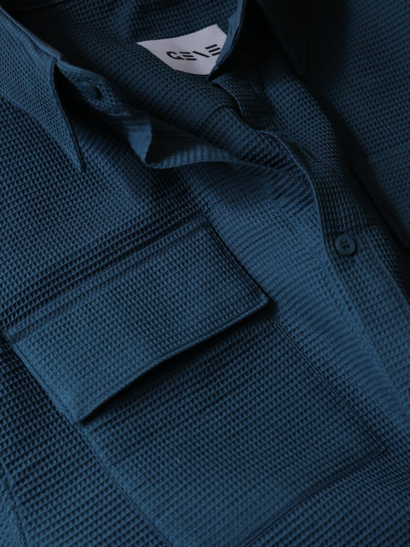 GENE - Cruz Short Sleeve Cotton shirt - Fashion Roots