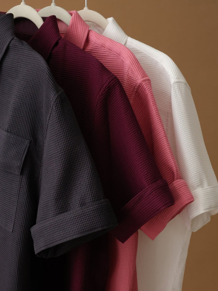 GENE - Cruz Short Sleeve Cotton shirt - Fashion Roots