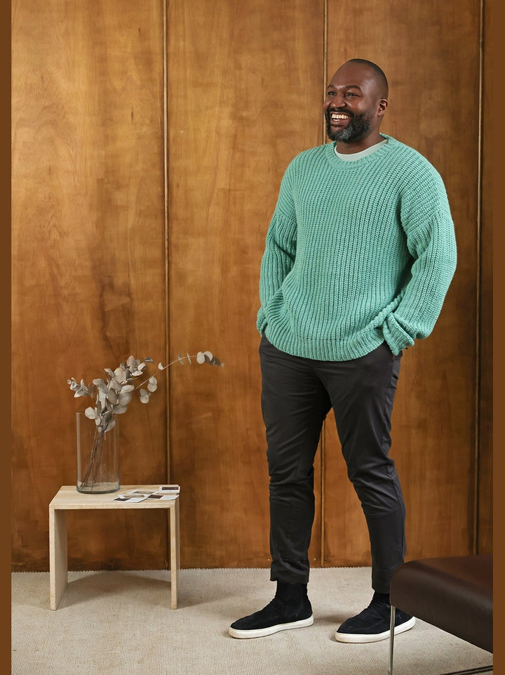 GENE - THE FRANCIS ALPACA-WOOL JUMPER - Fashion Roots