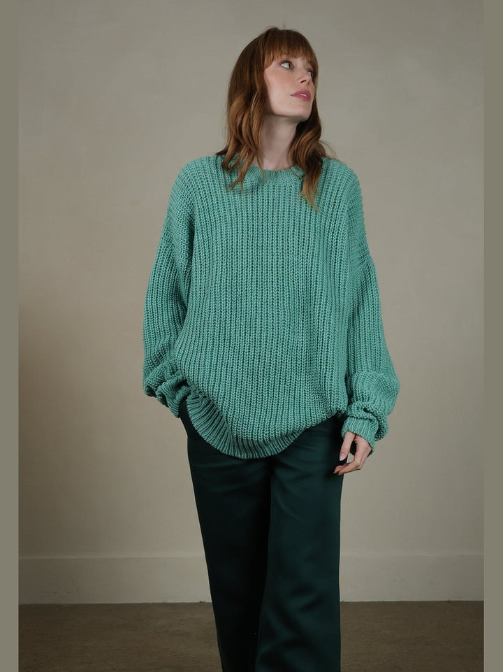 GENE - THE FRANCIS ALPACA-WOOL JUMPER - Fashion Roots
