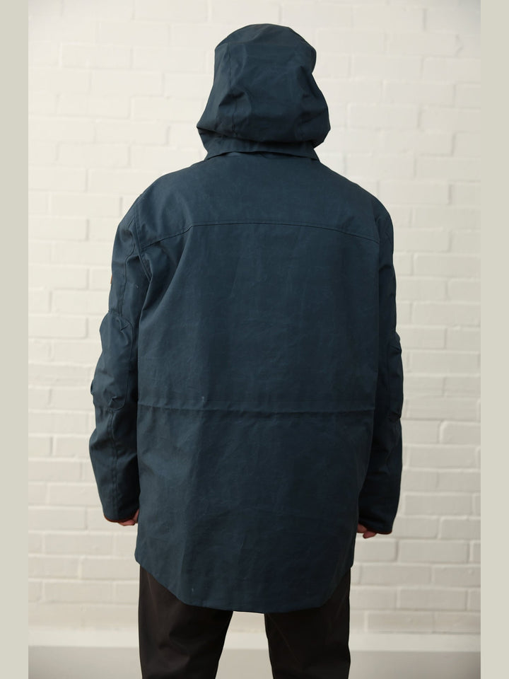 GENE - The Hawthorn Parka in navy - Fashion Roots