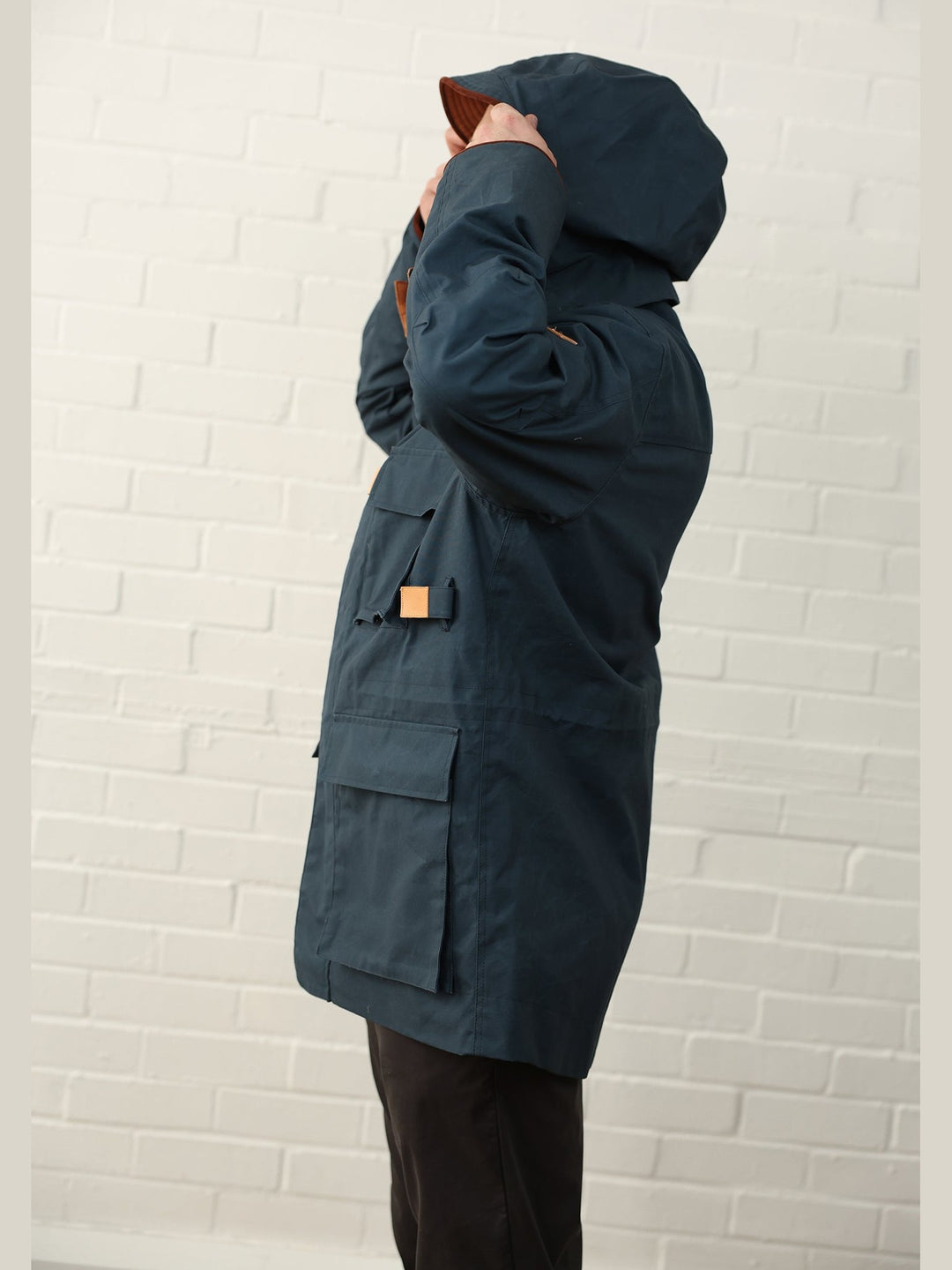 GENE - The Hawthorn Parka in navy - Fashion Roots