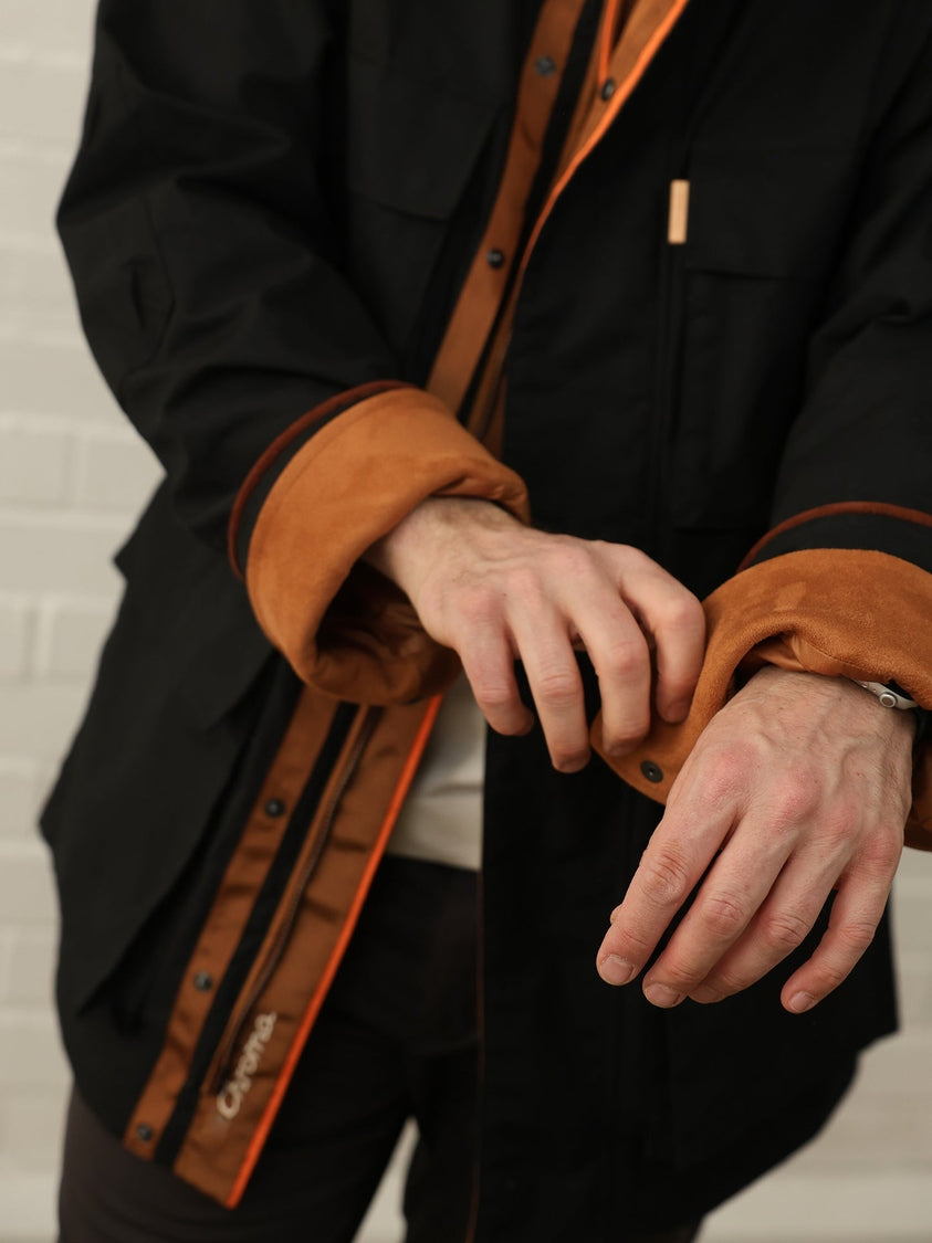 GENE - Hawthorn Parka in black