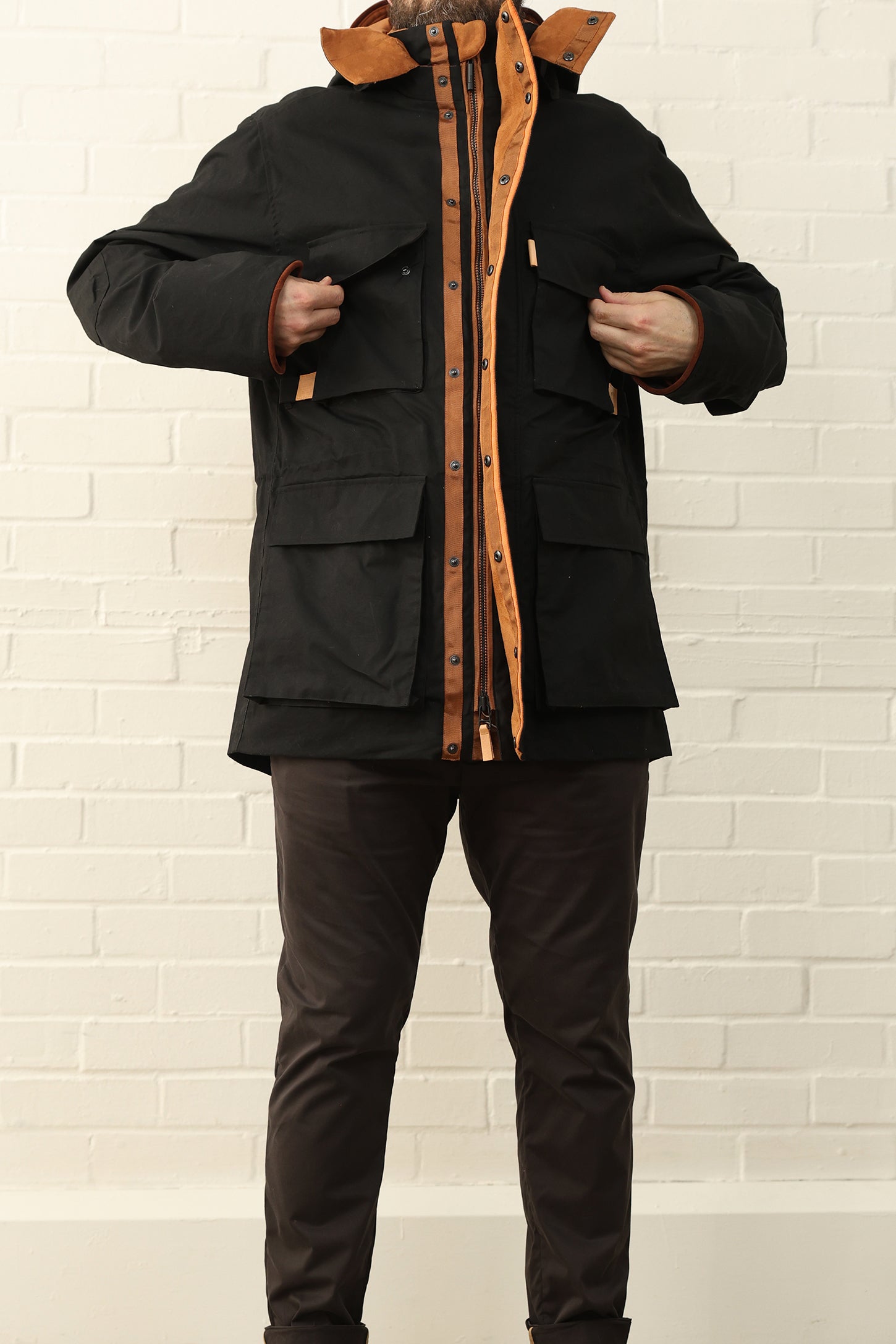 Hawthorn Parka in black