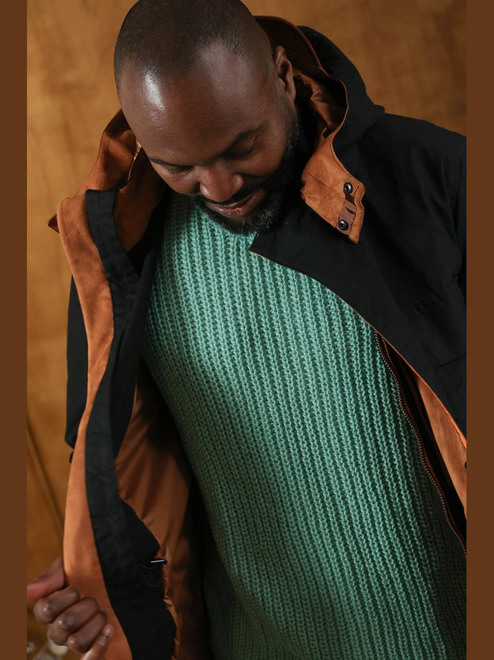 GENE - THE FRANCIS ALPACA-WOOL JUMPER - Fashion Roots