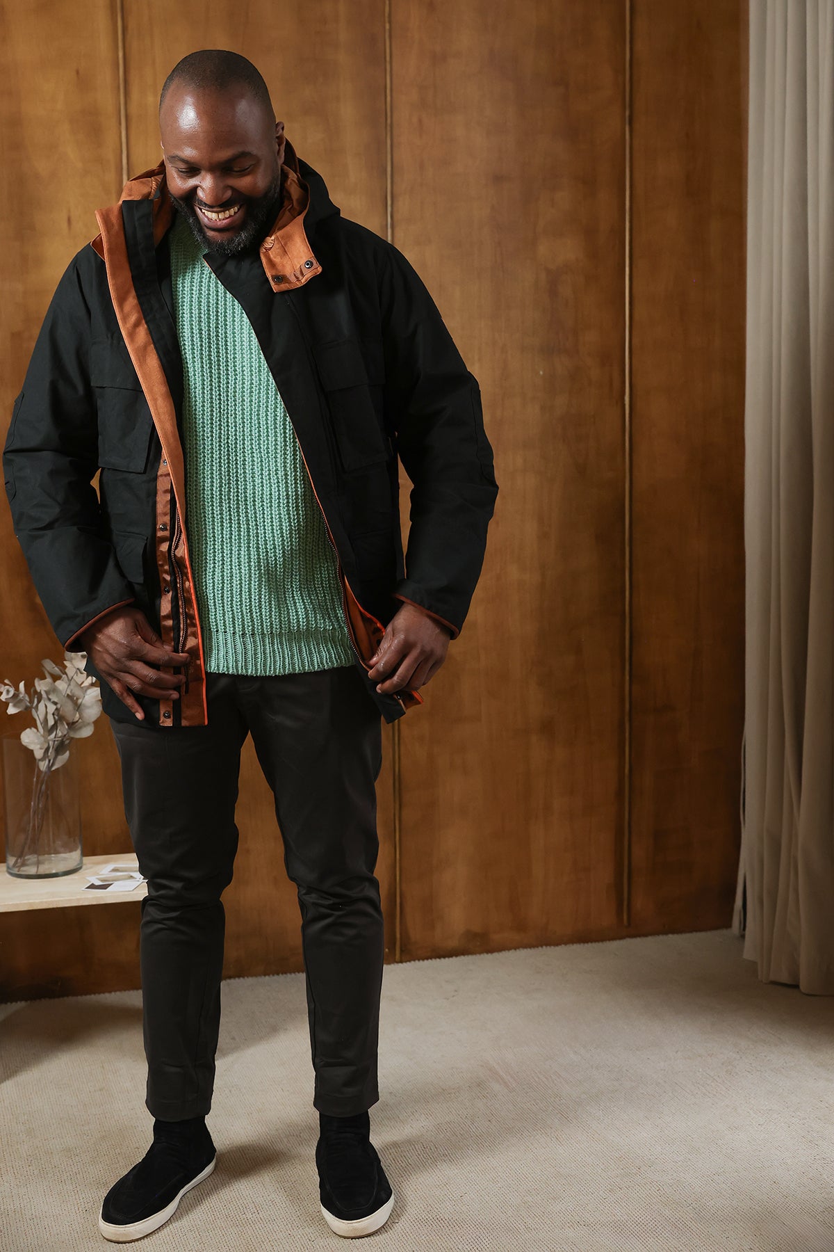 Hawthorn Parka in black