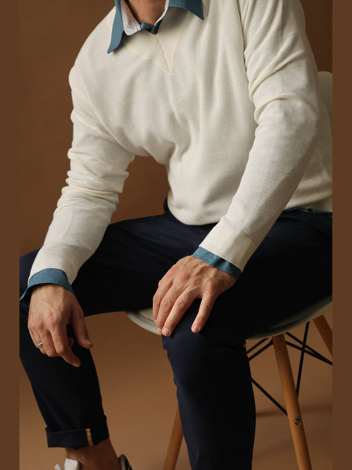 GENE - The Organic Cotton Line Shirt — Slate Blue - Fashion Roots