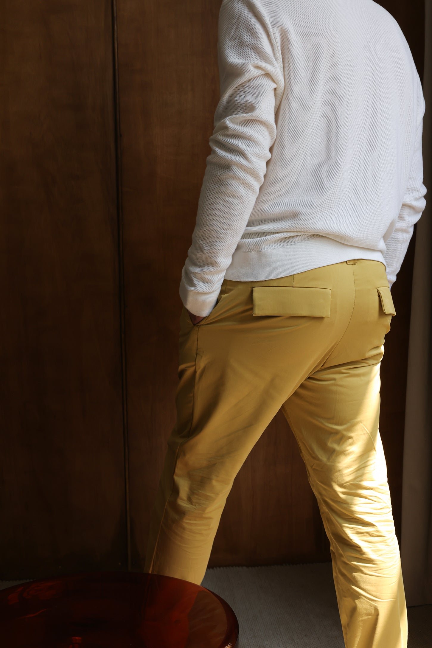 GENE - Miel  Jude Cotton Trousers