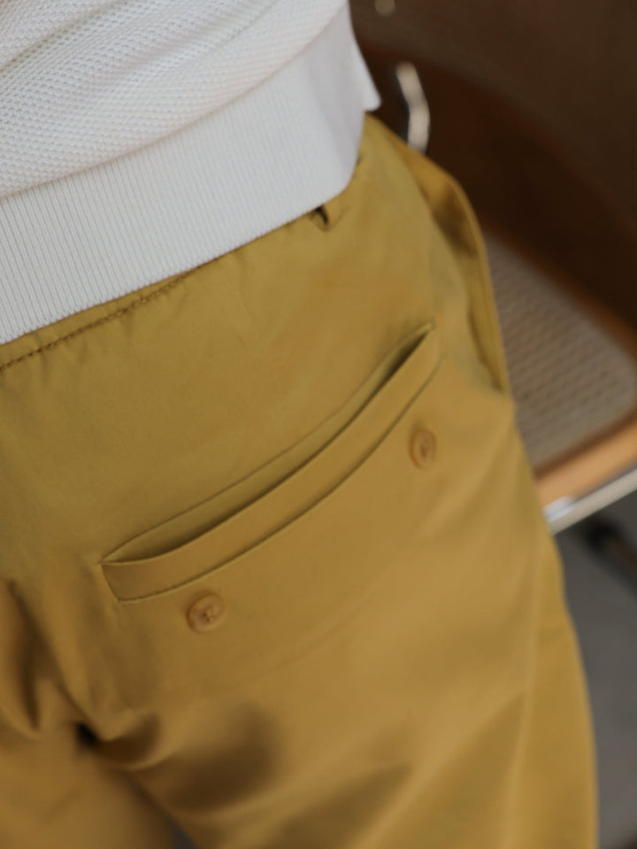 GENE - Miel  Jude Cotton Trousers - Fashion Roots