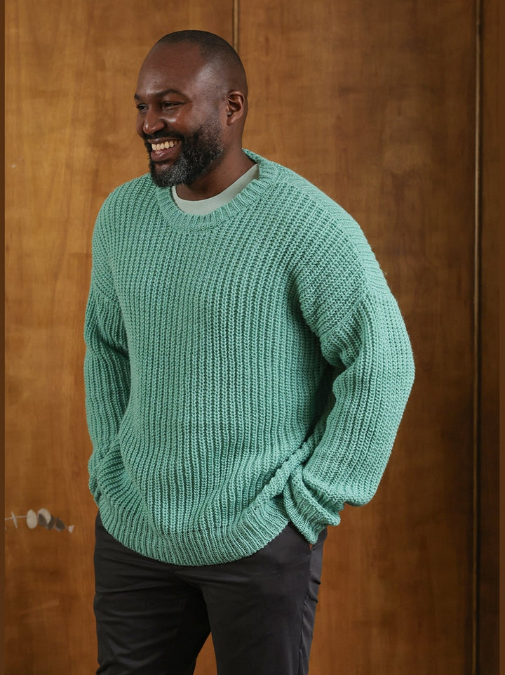 GENE - THE FRANCIS ALPACA-WOOL JUMPER - Fashion Roots