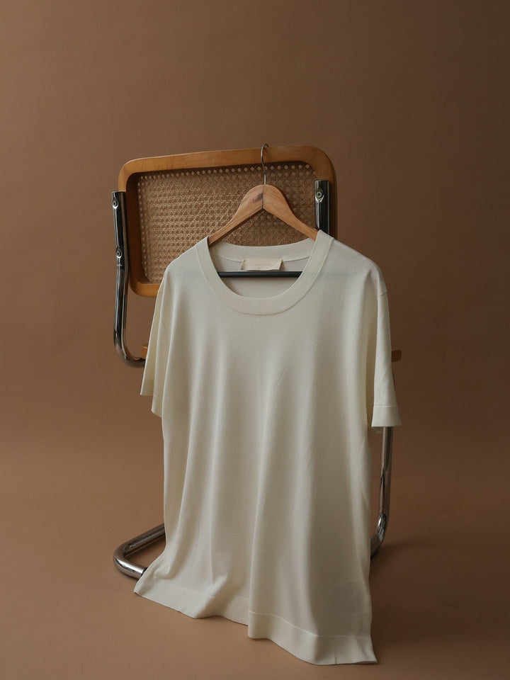 GENE - The Essential Silk T-shirt - Fashion Roots